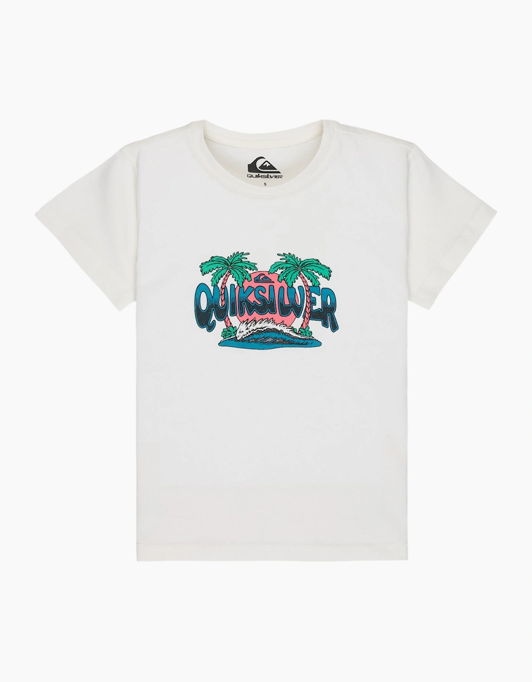 Quiksilver Kids Sound On Graphic Short Sleeve T-Shirt