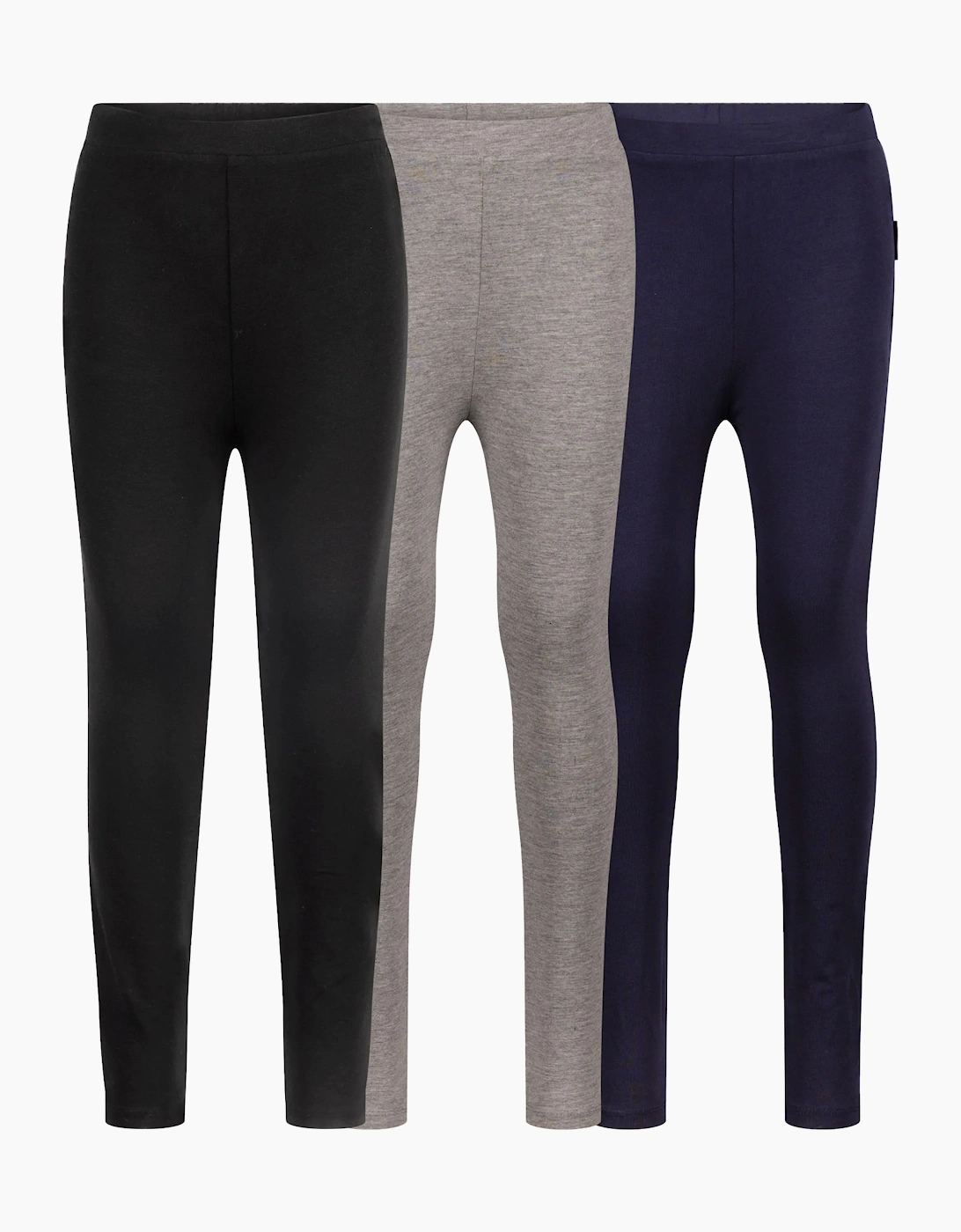 Trespass Girls Multi Brinklie Leggings (Pack Of 3) - Size: 5 Years/6 Years Kids