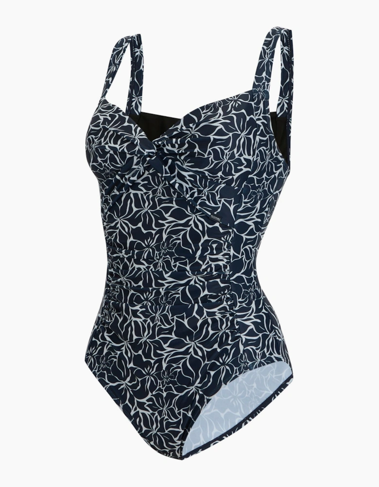 Regatta Womens/Ladies Sakari Tummy Control Floral One Piece Swimsuit