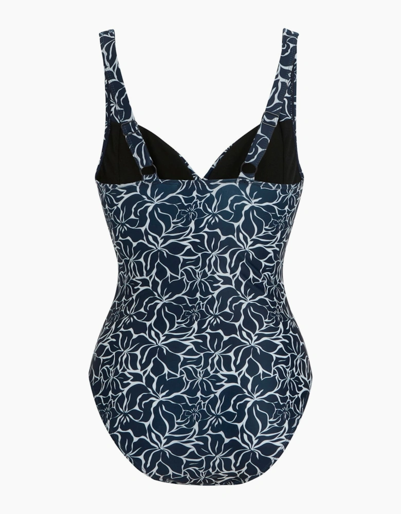 Regatta Womens/Ladies Sakari Tummy Control Floral One Piece Swimsuit