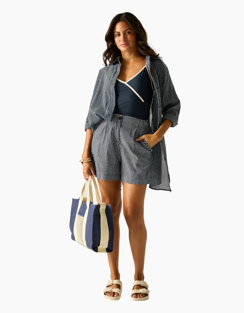 Regatta Womens/Ladies Sabelle Vertical Stripe Casual Shorts