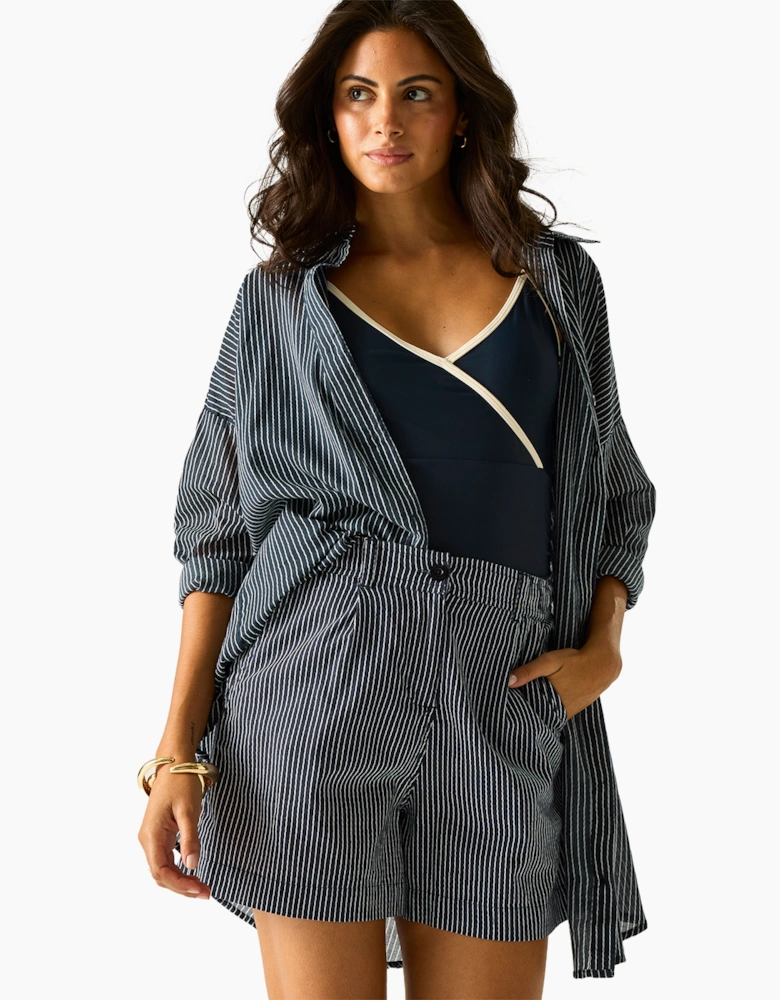 Regatta Womens/Ladies Sabelle Vertical Stripe Casual Shorts