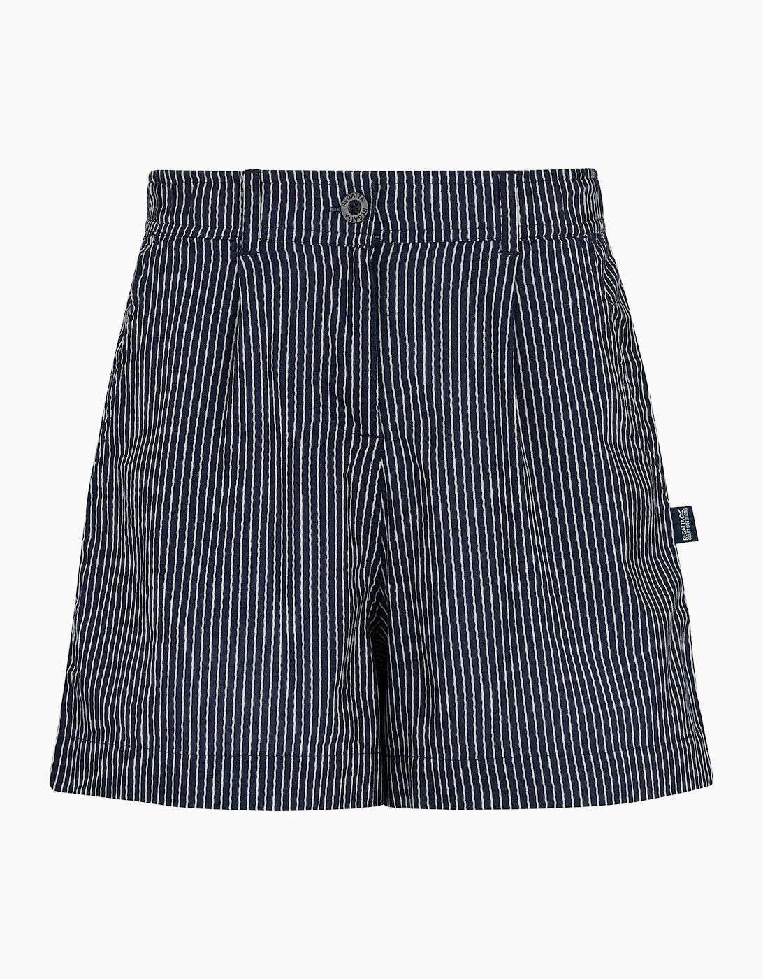 Regatta Women's Navy/Multi / Sabelle Vertical Stripe Casual Shorts  20 Size 20 Uk
