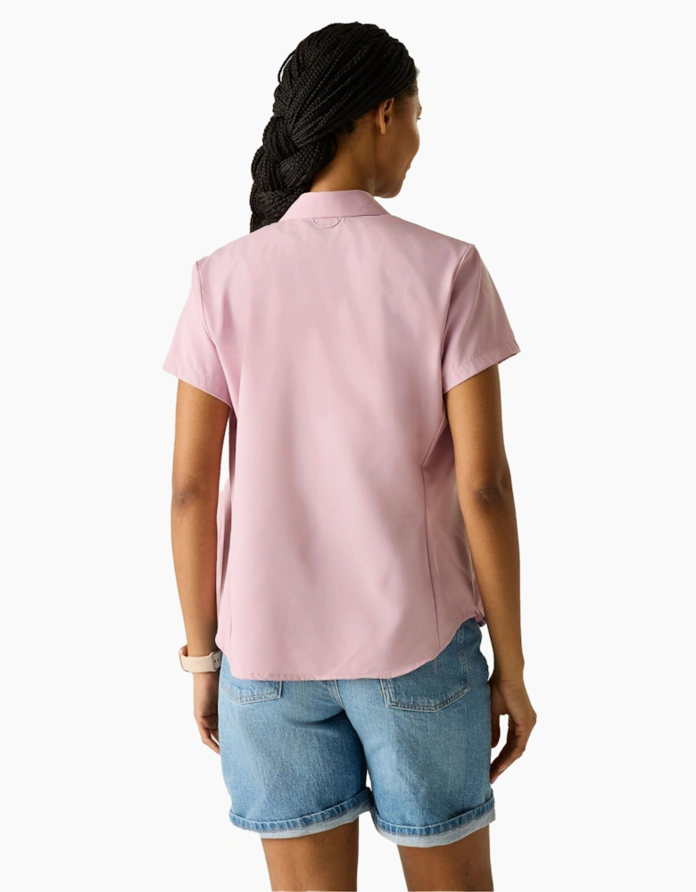 Regatta Womens/Ladies Lightweight Insect Repellent Short-Sleeved Travel Shirt