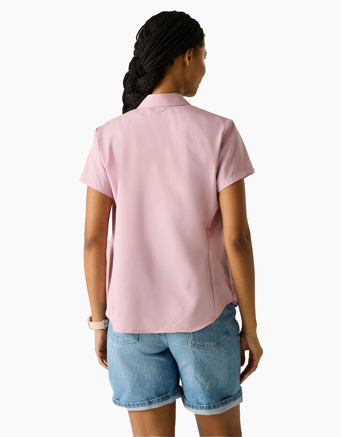 Regatta Womens/Ladies Lightweight Insect Repellent Short-Sleeved Travel Shirt