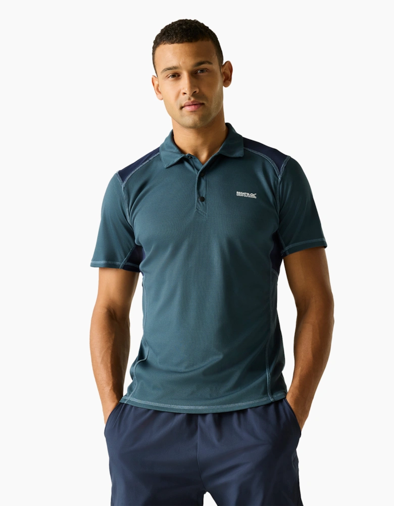 Regatta Mens Virda Logo Polo Shirt