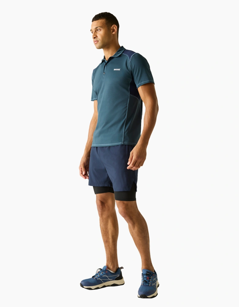 Regatta Mens Virda Logo Polo Shirt