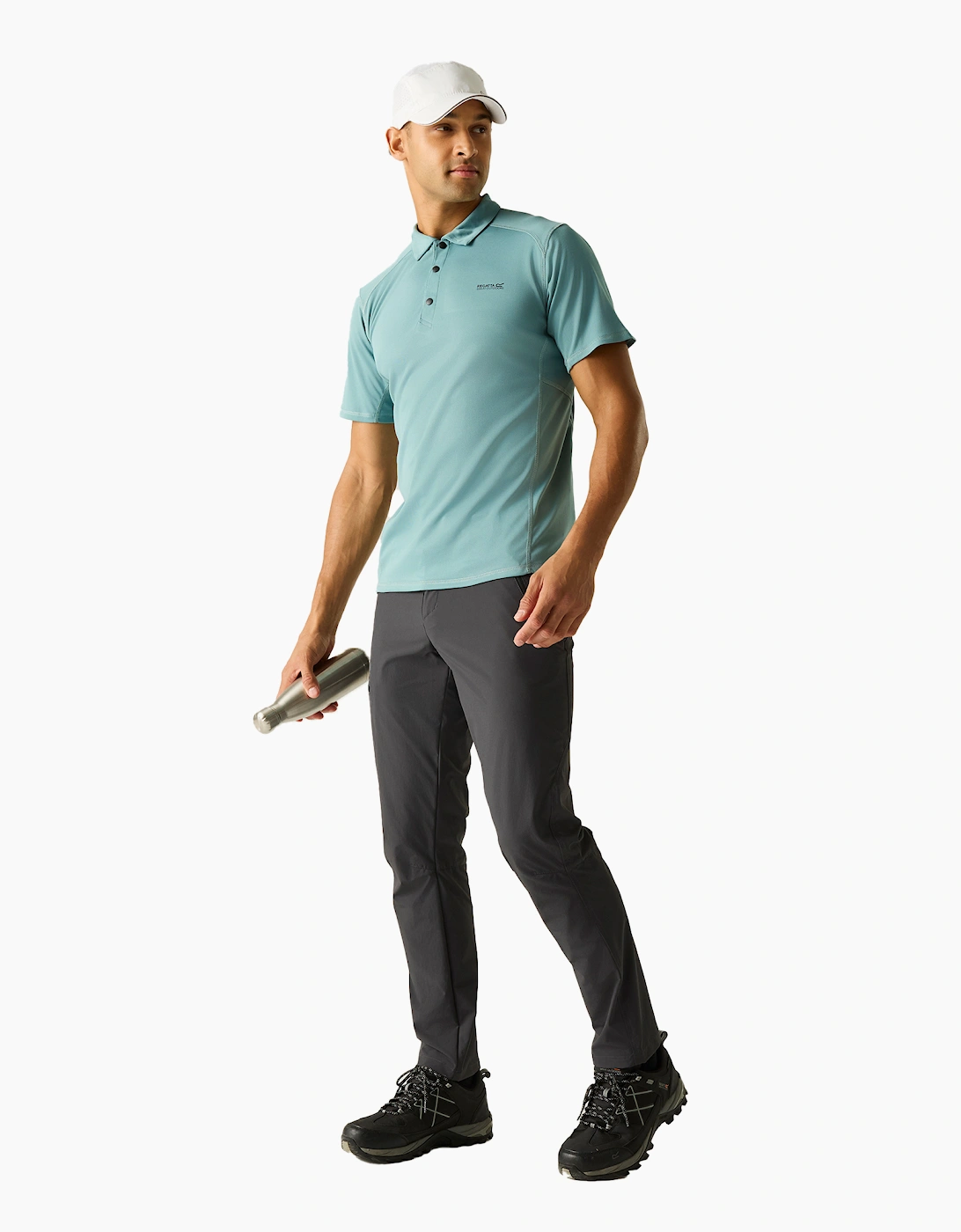 Regatta Mens Virda Logo Polo Shirt
