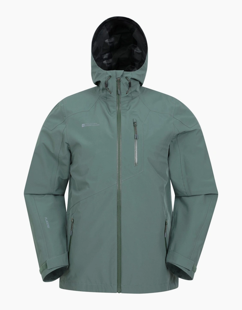 Mountain Warehouse Mens Bachill Three Layer Waterproof Jacket