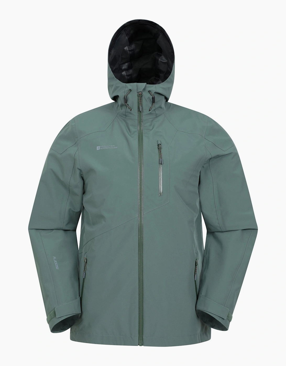 Mountain Warehouse Mens Bachill Three Layer Waterproof Jacket, 5 of 4