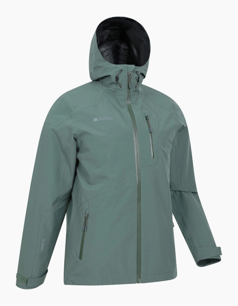 Mountain Warehouse Mens Bachill Three Layer Waterproof Jacket
