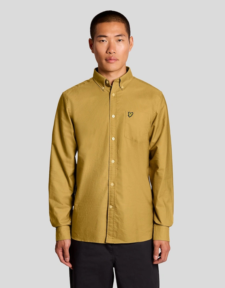 Cotton Button Down Oxford Shirt