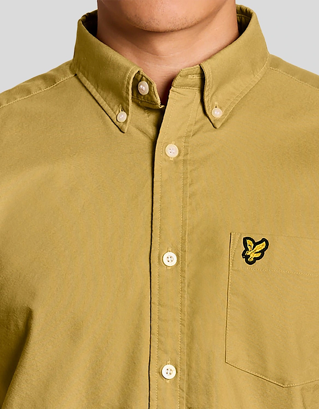 Cotton Button Down Oxford Shirt
