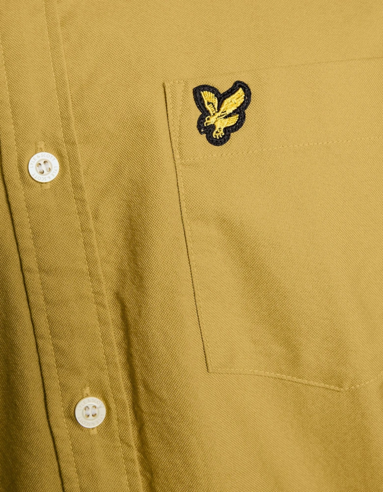 Cotton Button Down Oxford Shirt
