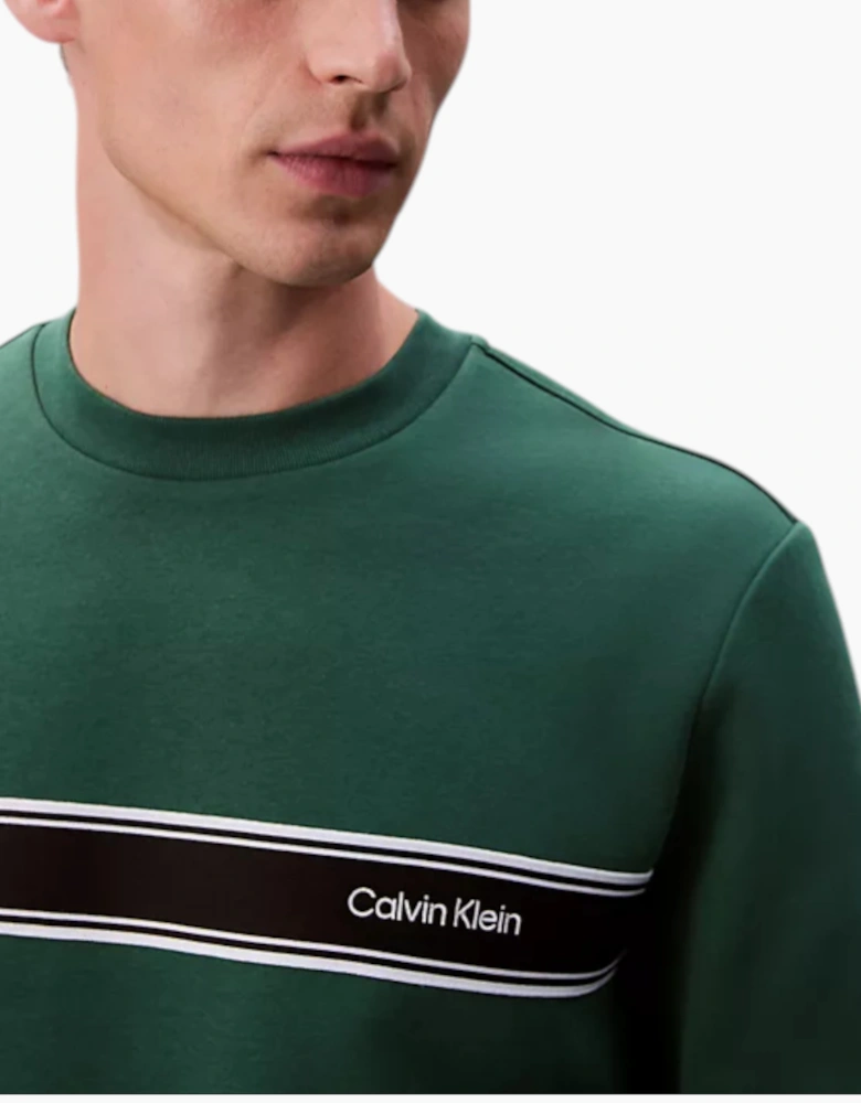 Calvin Klein Mens Sweatshirt Crew Neck Top