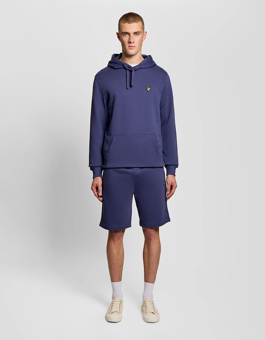 Lyle And Scott Men's Navy Cotton Sweat Shorts  32/30/31 S