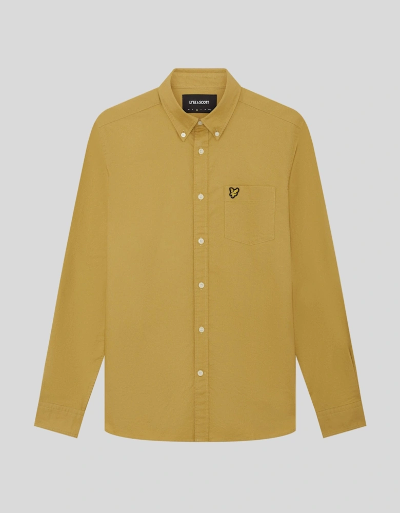 Cotton Button Down Oxford Shirt
