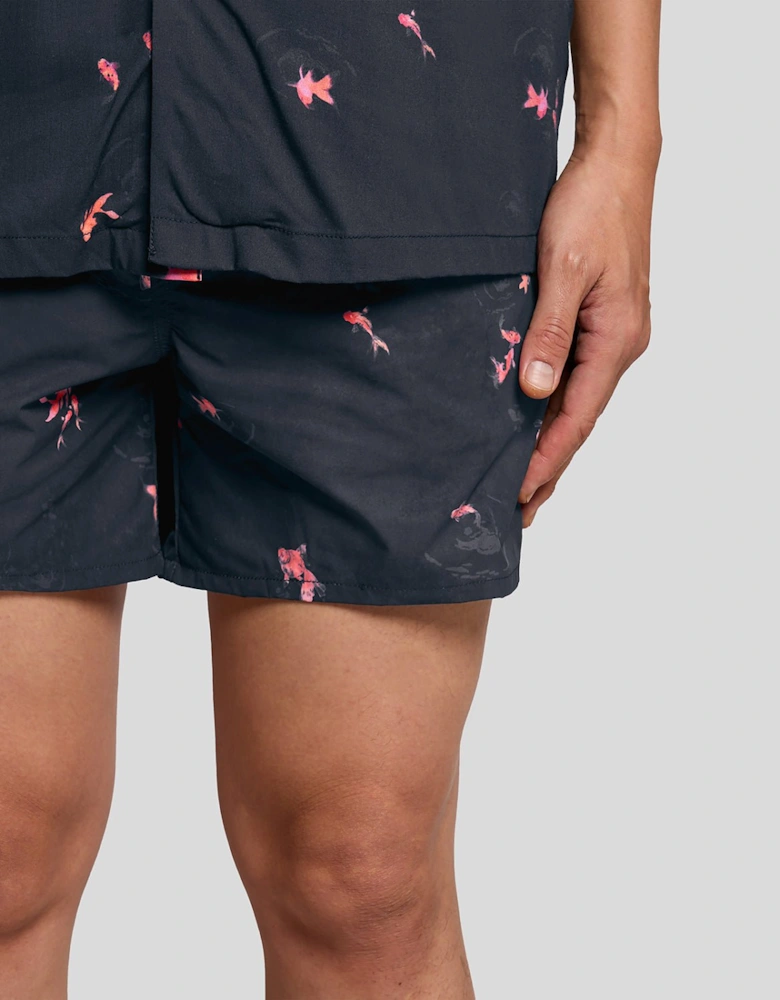 Goldfish Graphic Swim Shorts