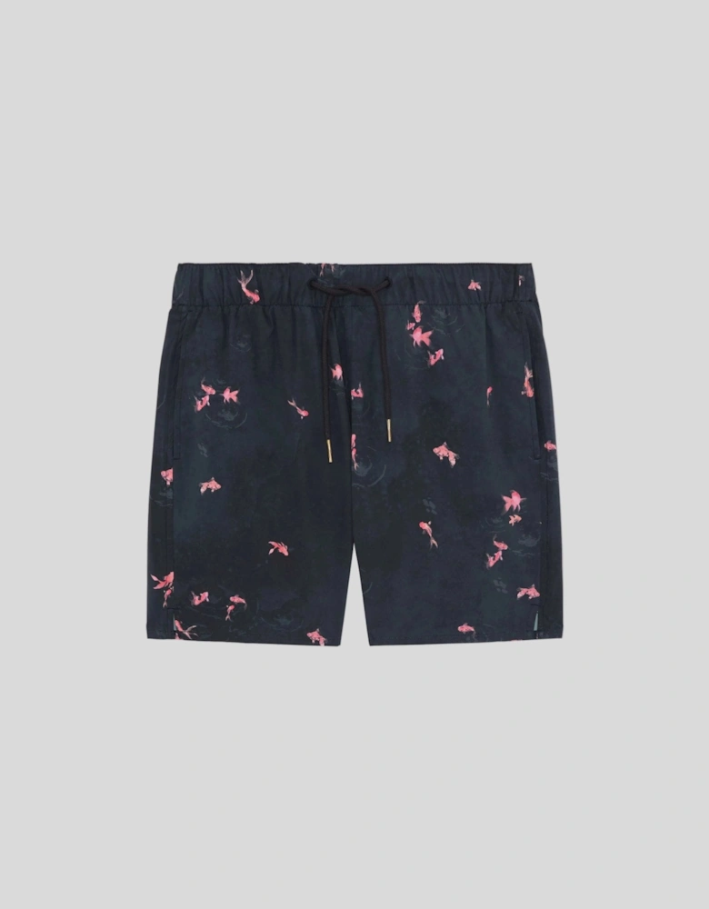 Goldfish Graphic Swim Shorts