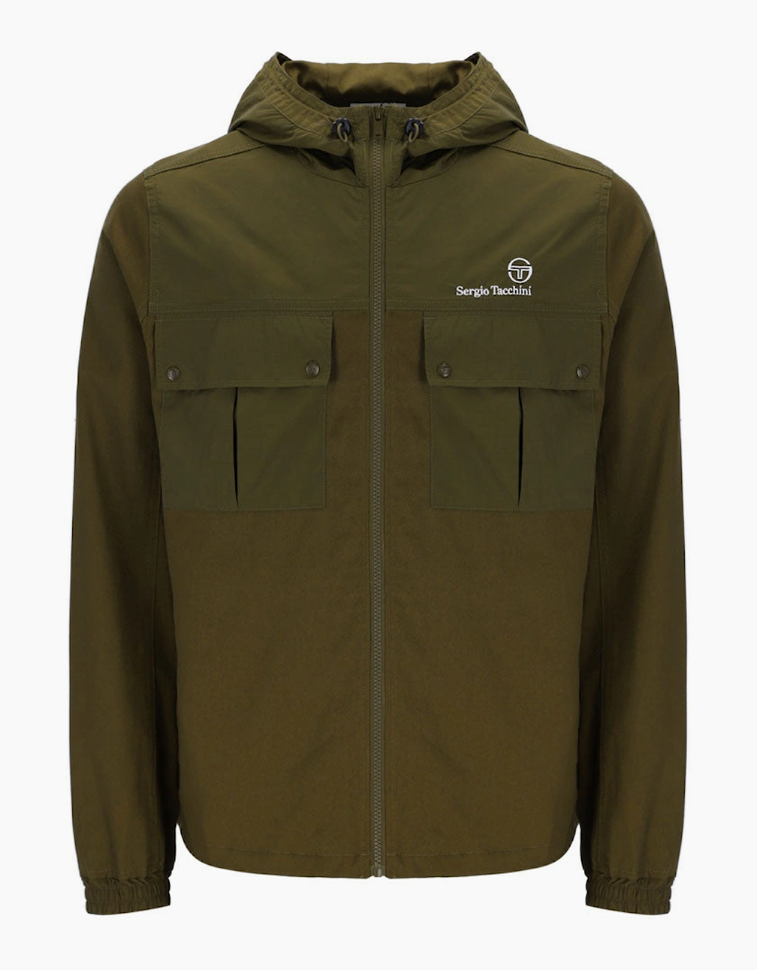 Sergio Tacchini Calisti Hooded Jacket - Dark Olive, 4 of 3