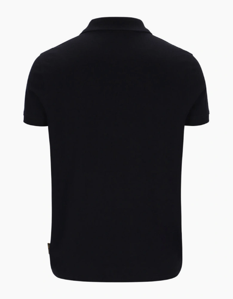 Sergio Tacchini Supermac Primo Polo Shirt - Black/Gold