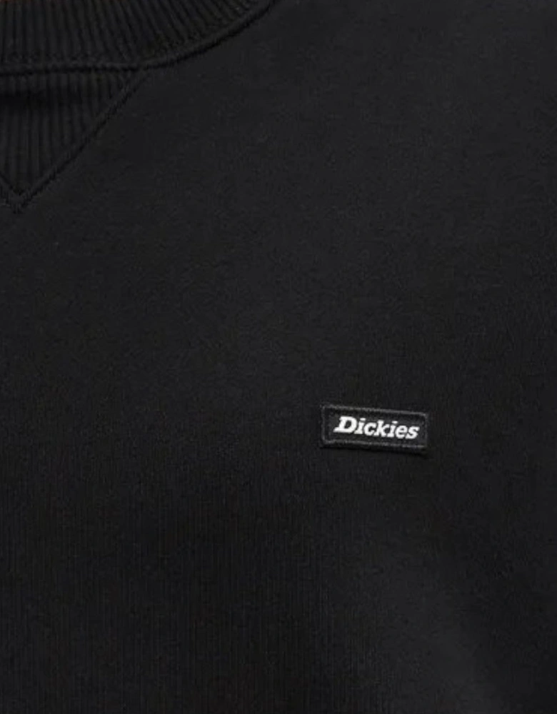 Clancy Logo Sweatshirt Black White