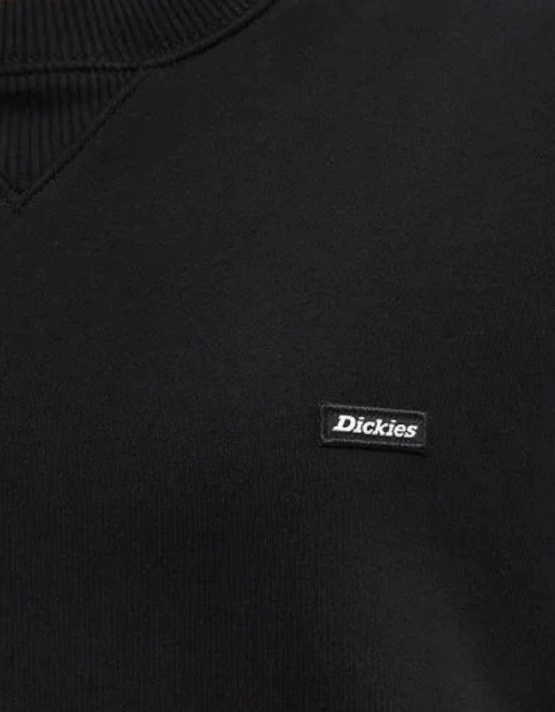 Clancy Logo Sweatshirt Black White