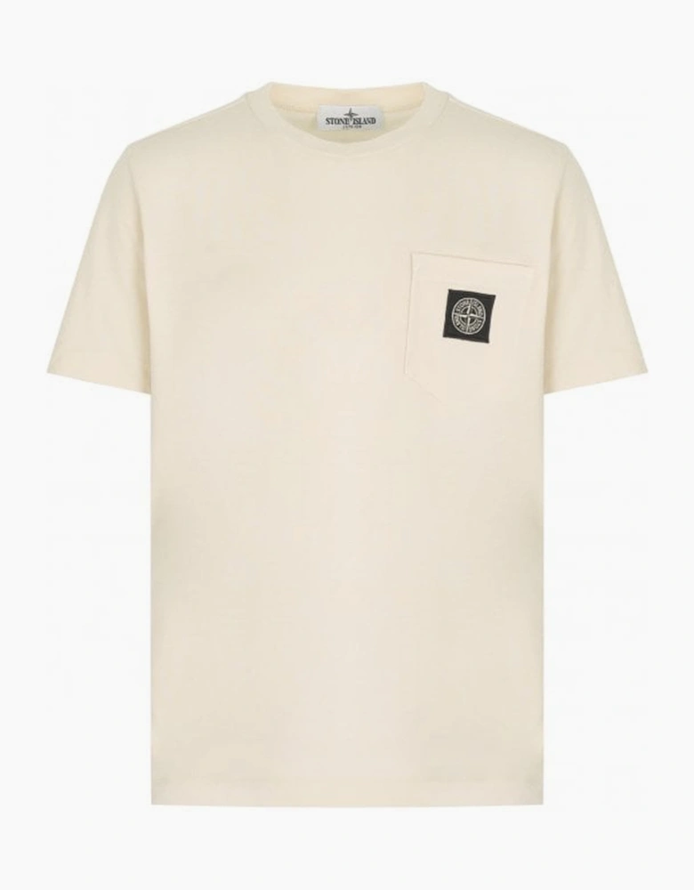 Kids Pocket T-Shirt Beige