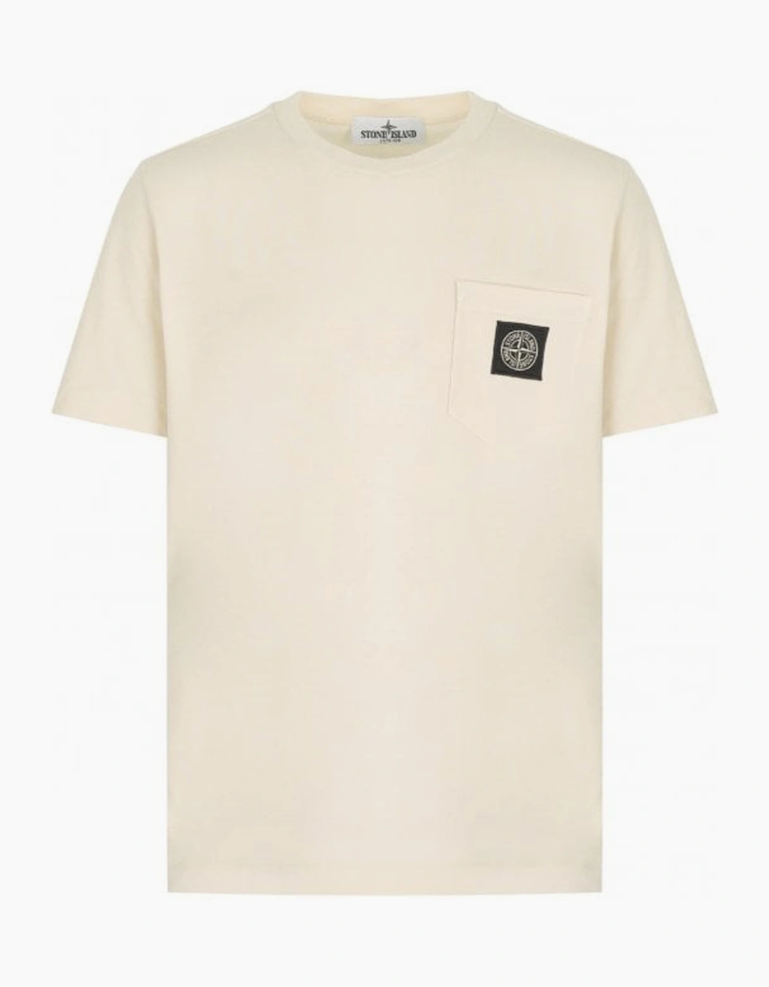 Kids Pocket T-Shirt Beige