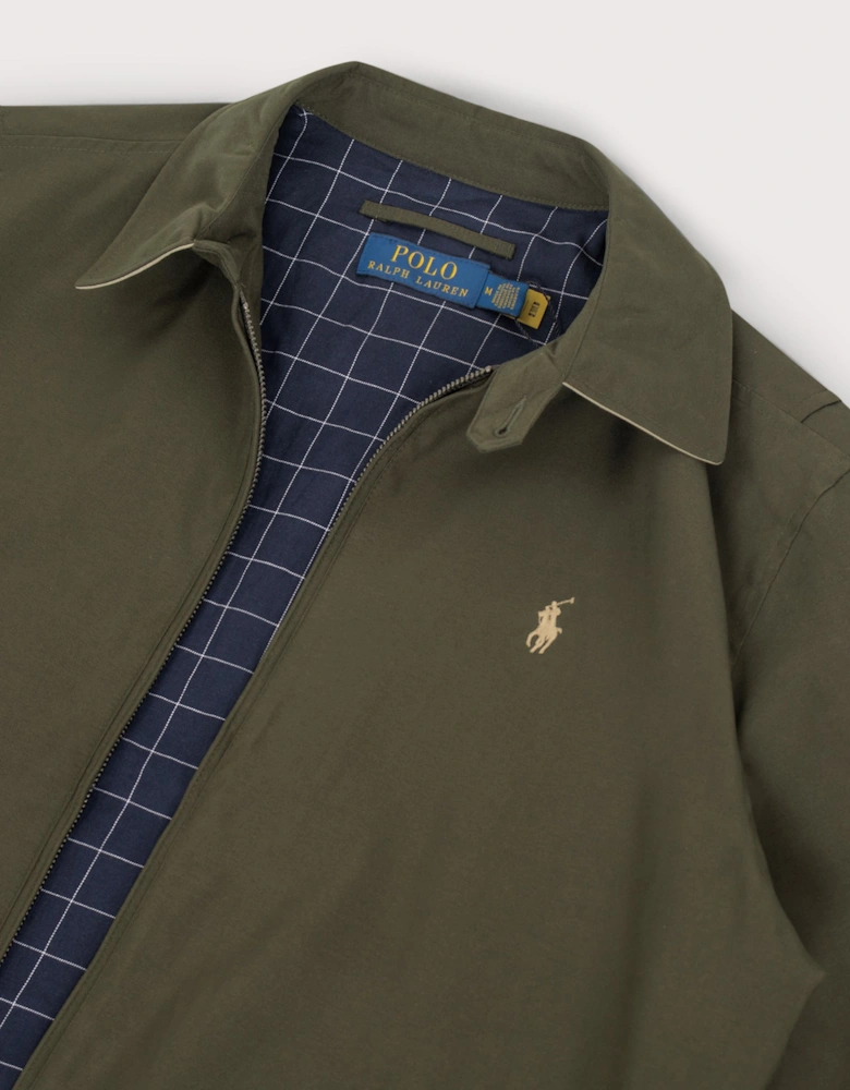 Twill Bi-Swing Lined Windbreaker