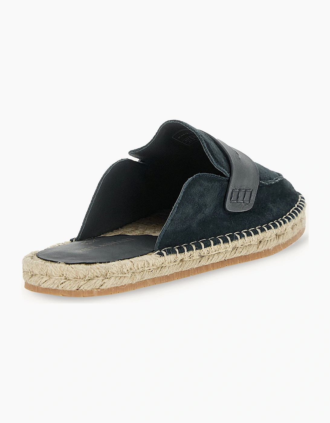 Taormina Suede Mules Navy