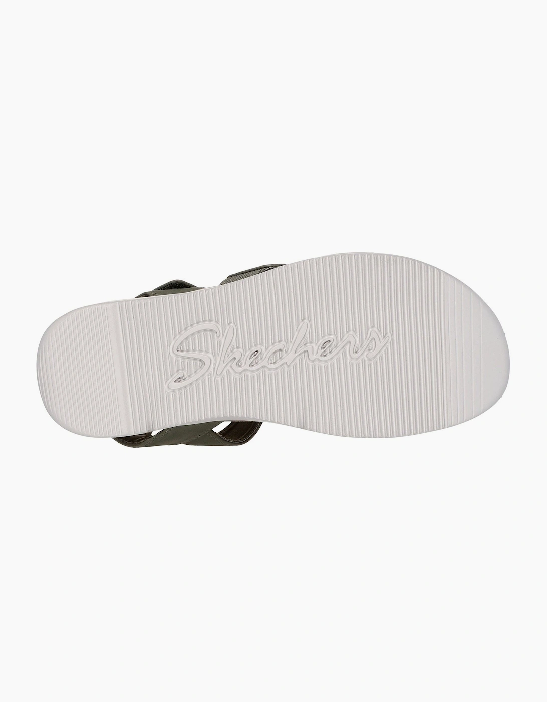 Skechers Lifted Comfort Polyurethane Women's Olive Sandals