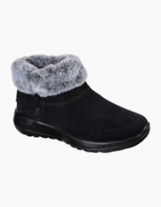 Black/Grey Suede