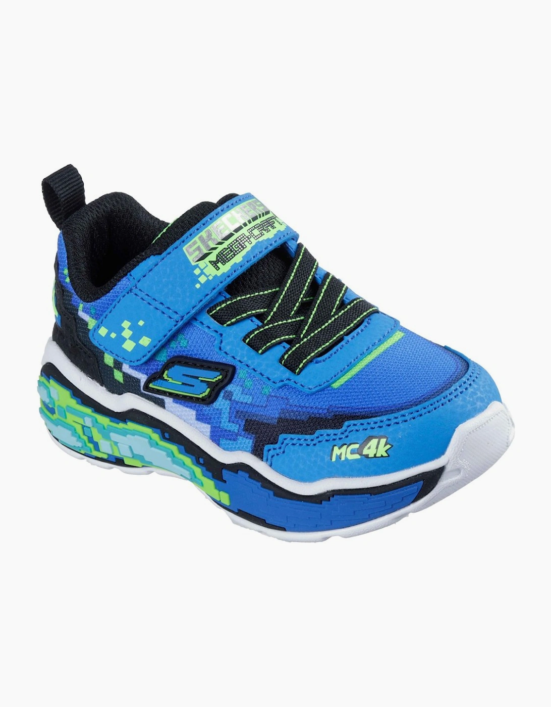 Skechers Boys Blue 'S Mega Scene Trainers - Size: 6.5 Kids