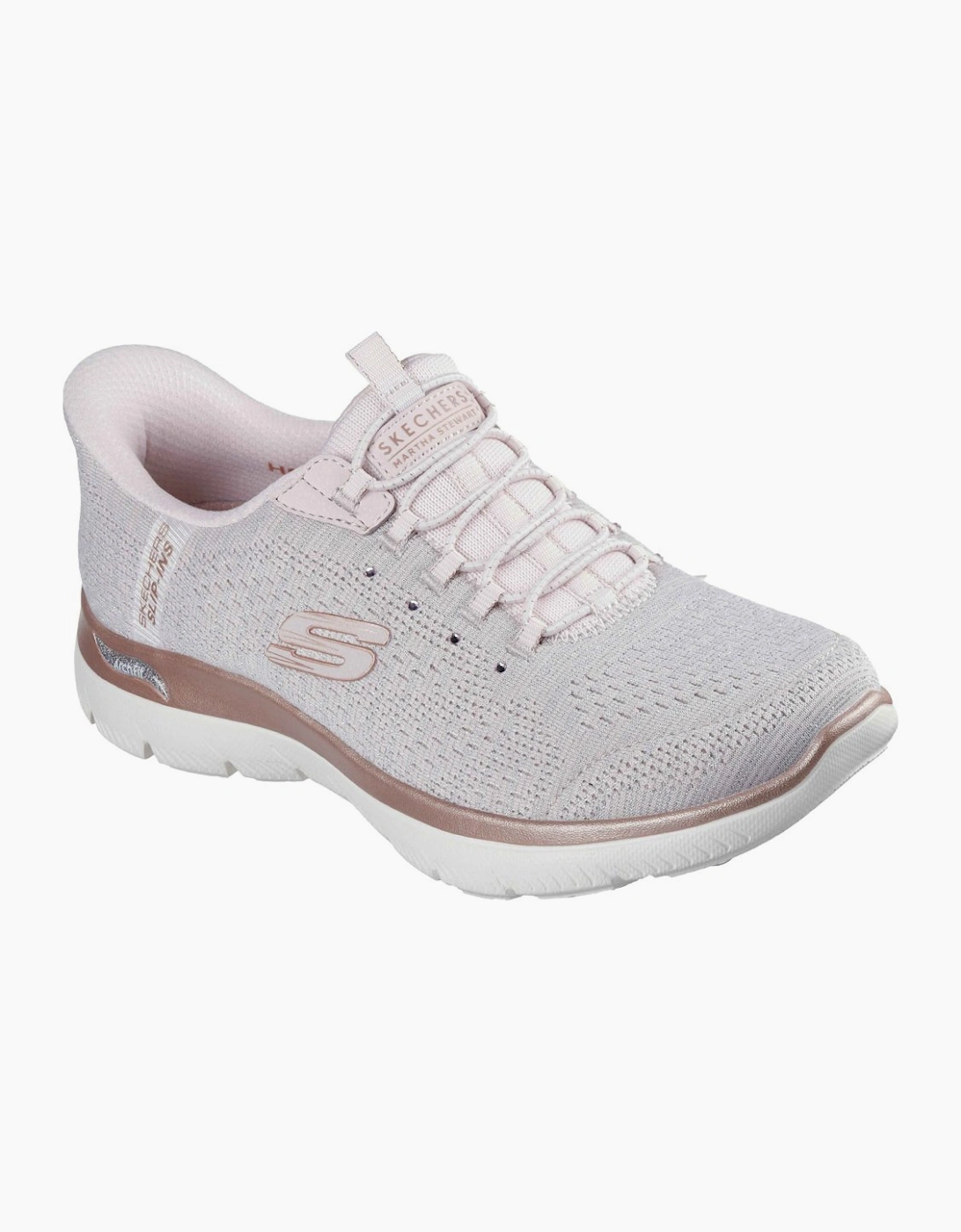 Arch Fit Summits Soft Shimmer Womens Trainers, 6 of 5
