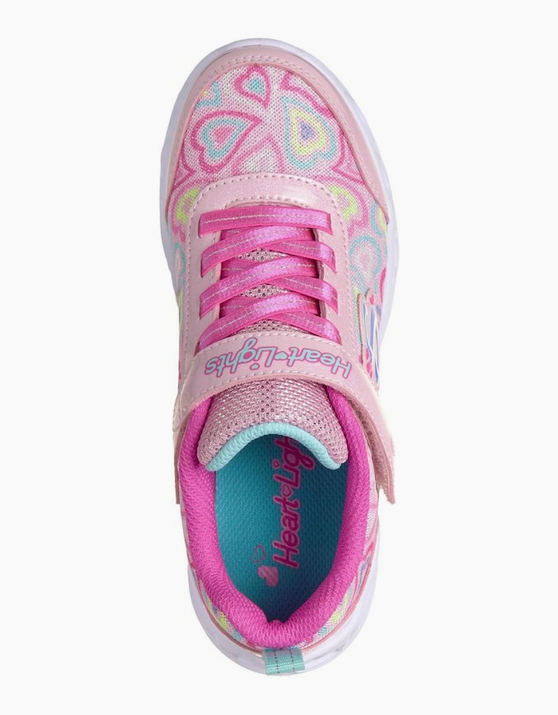 Heart Lights Boogie Love Girls Trainers