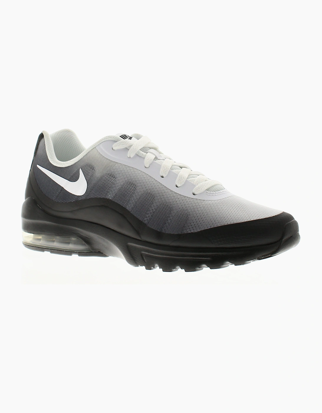 Nike Mens Running Trainers Air Max Invigor Lace Up black white cool grey UK Size, 6 of 5