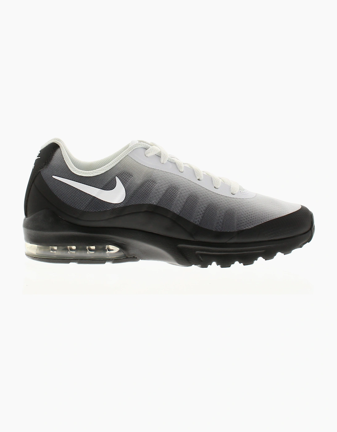 Nike Mens Running Trainers Air Max Invigor Lace Up black white cool grey UK Size