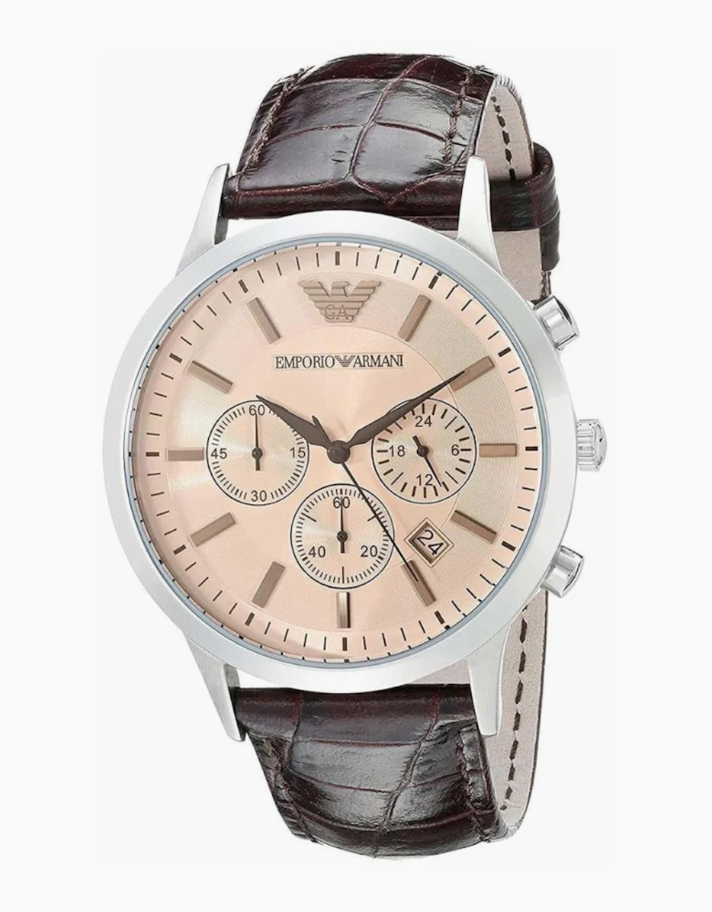 Emporio Armani AR2433 Chronograph Beige Dial Men's Watch