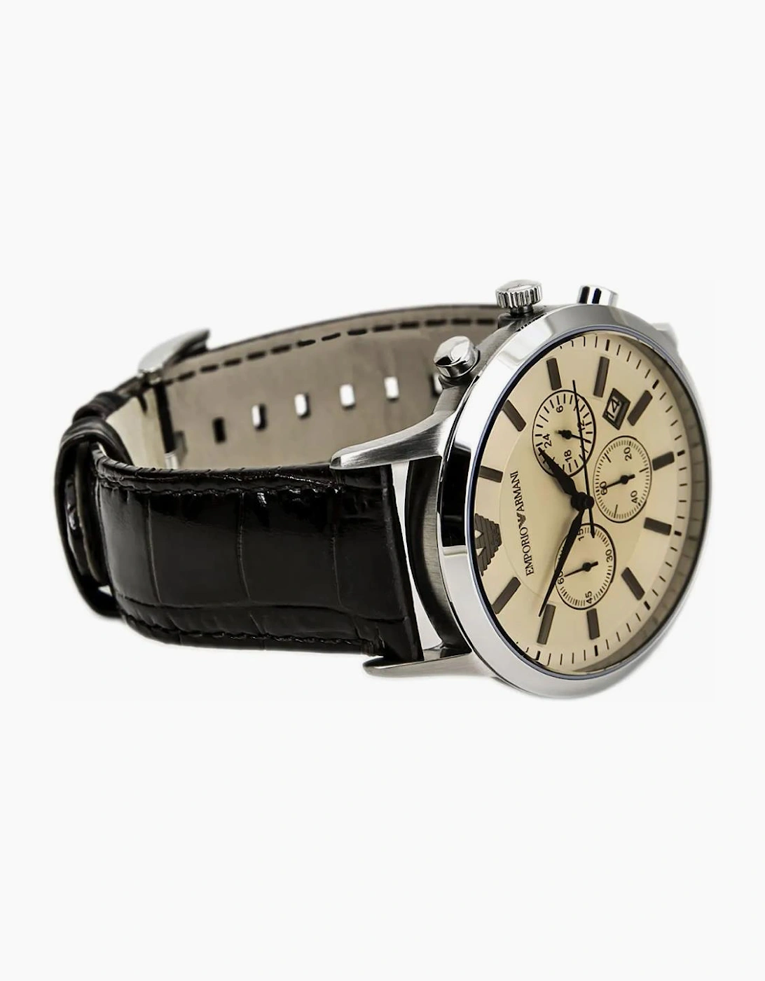 Emporio Armani AR2433 Chronograph Beige Dial Men's Watch