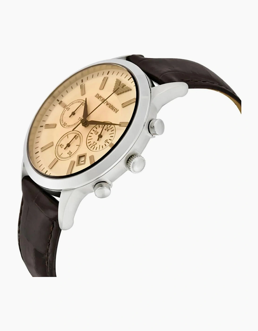 Emporio Armani AR2433 Chronograph Beige Dial Men's Watch