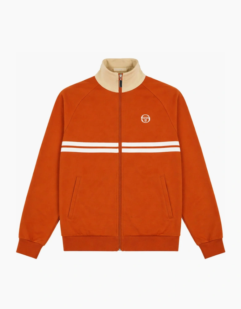 Sergio Tacchini New Dallas Track Jacket - Rooibos Tea / Mojave Desert / Gardenia