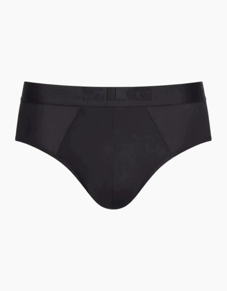 2-Pack SLG Base Modal Soft Briefs, Black