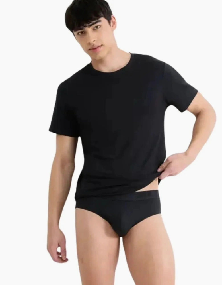 2-Pack SLG Base Modal Soft Briefs, Black