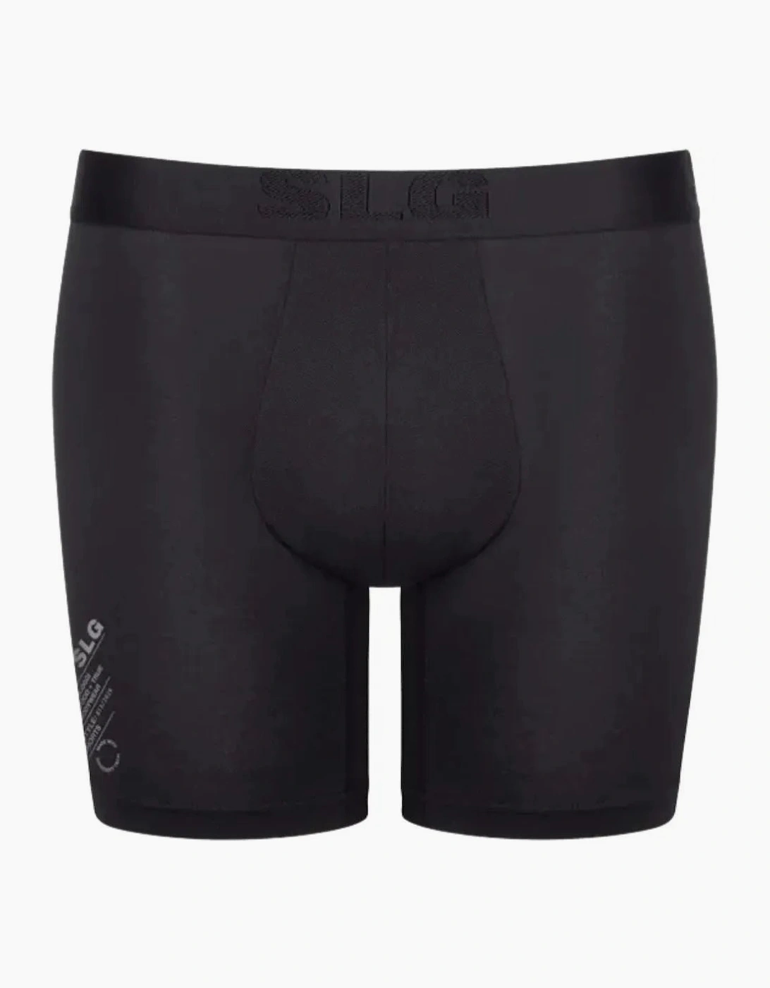 2-Pack SLG Base Modal Soft Boxer Briefs, Black