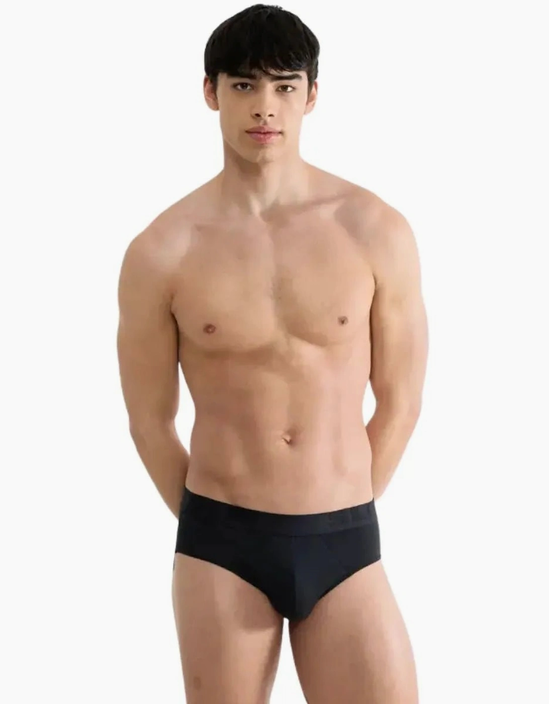 2-Pack SLG Base Modal Soft Briefs, Black