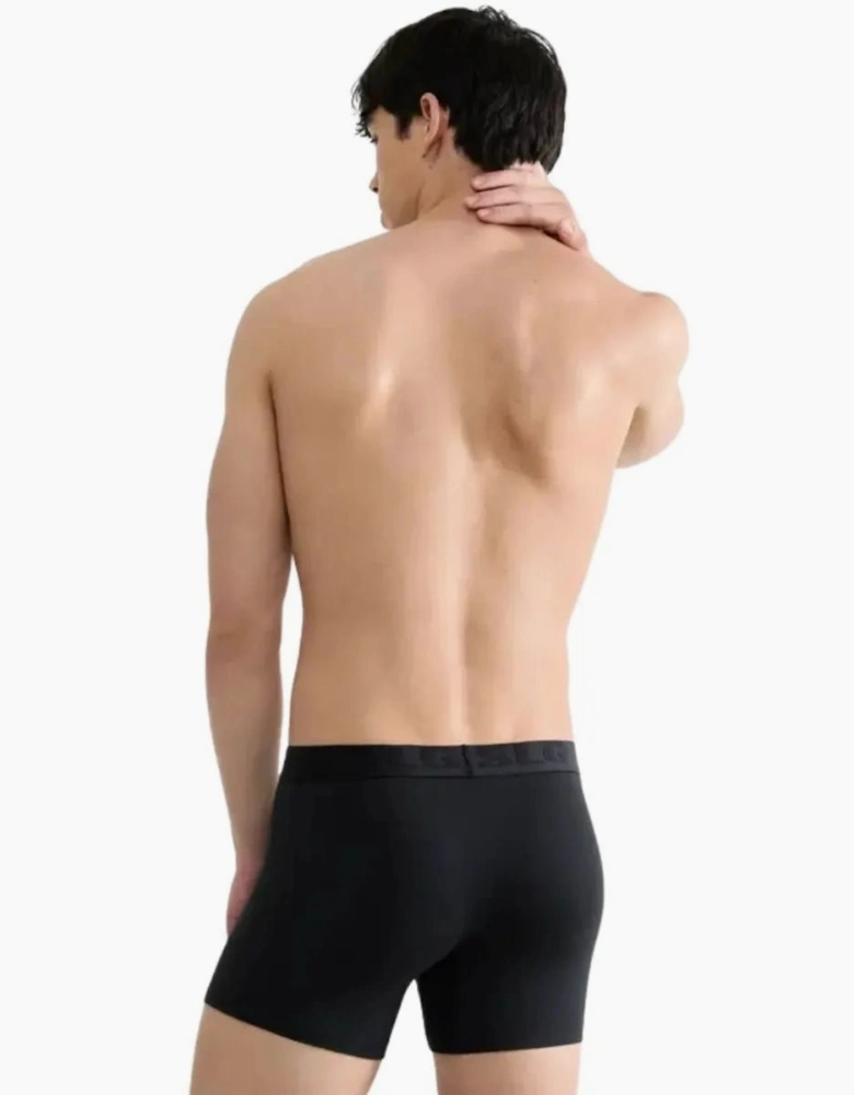 2-Pack SLG Base Modal Soft Boxer Briefs, Black