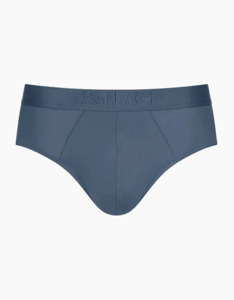 2-Pack SLG Base Modal Soft Briefs, Blue Combination