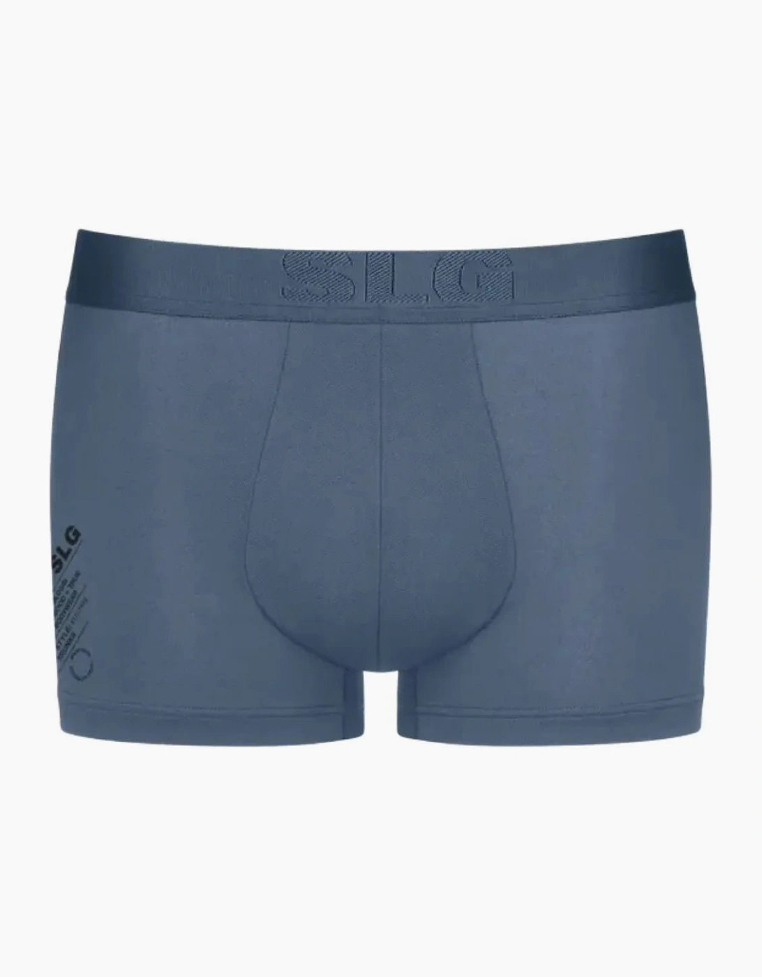 2-Pack SLG Base Modal Soft Boxer Trunks, Blue Combination
