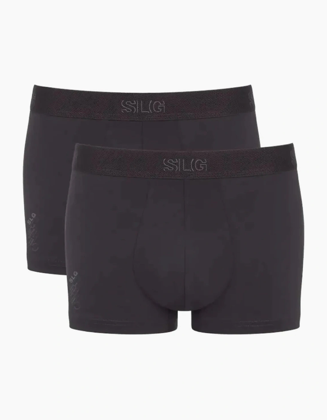 2-Pack SLG Base Boxer Trunks, Charcoal, 7 of 6